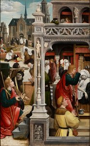 Szene aus dem Leben des Heiligen Rochus, 1517