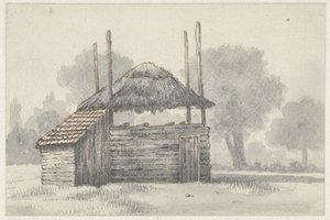 Heuschober in Zoelmond, in der Betuwe