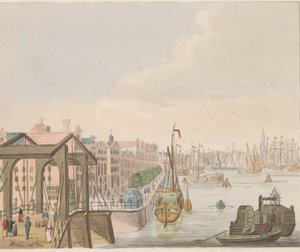 Buitenkant te Amsterdam, ca. 1810-1813 von Evert Maaskamp