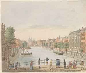 Kloveniersburgwal te Amsterdam, ca. 1810-1813