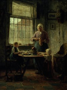 Eine Familienmahlzeit, 1890er