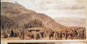 Die Gefangenschaft der Armee von Osman Pascha in Pleven