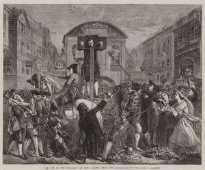 De Foe im Pranger, aus der Ausstellung der Royal Academy