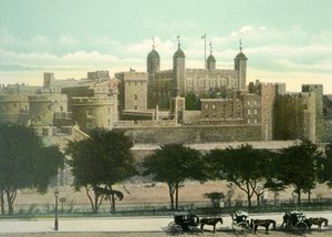 Der Tower von London, ca. 1900er Jahre