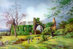 Grey Abbey, County Down, Nordirland von F. C. Varley
