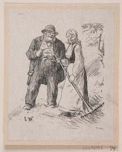 Illustration zu "Herremandsbruden" von F. Hendriksen