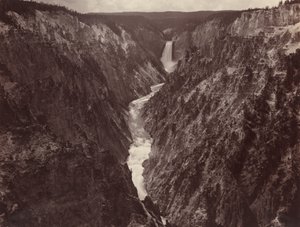 Grand Canyon des Yellowstone und Wasserfälle