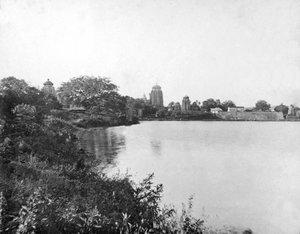 Lingaraj-Tempel, Bhubaneswar, Orissa, Indien, 1905-1906