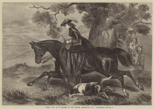 Voller Schrei, in der Winterausstellung, Nr. 7, Haymarket von F. Tayler