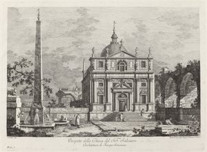 Ansicht der Kirche des Heiligen Erlösers