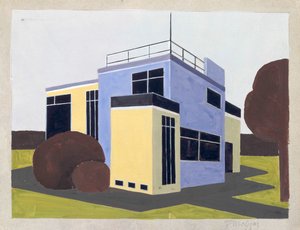 Entwurf für ein Einfamilienhaus, 1923