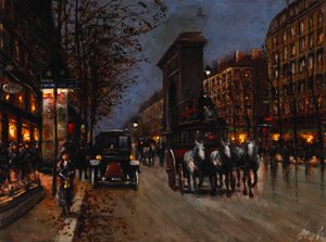 Der Boulevard St. Denis, Paris