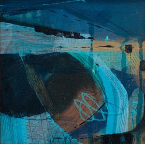 Über das offene Downland, 2019 von Faye Bridgwater