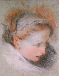 Kopf einer Frau von Federico Barocci