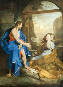 Noli Me Tangere von Federico Fiori (after) Barocci or Baroccio