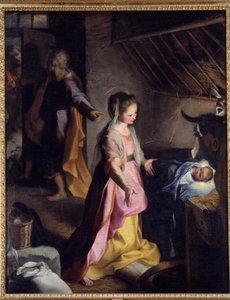 Die Geburt Christi von Federico Fiori Barocci or Baroccio