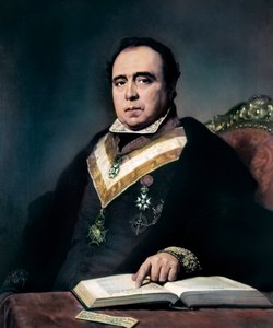 Porträt von Don Bernardo de la Torre Rojas, ca. 1874