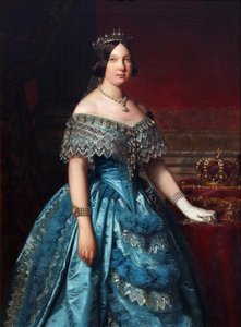 Porträt von Isabella II. von Spanien von Federico de Madrazo y Kuntz