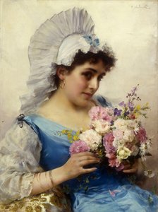 Der Blumenstrauß von Federigo Andreotti