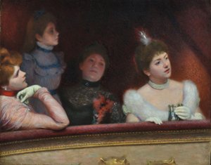 Im Theater, ca. 1895