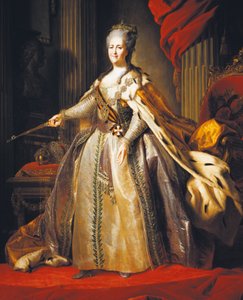 Porträt von Katharina II., auch bekannt als Katharina die Große