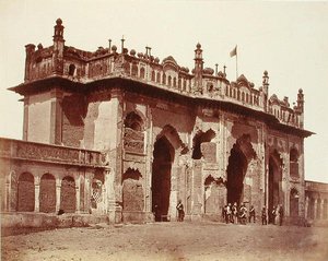 Ein Tor in Lucknow