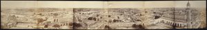 (Panorama von Lucknow, aufgenommen vom Kaiserbagh-Palast)