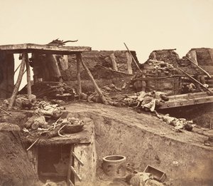 Nach der Eroberung der Taku-Forts, 1860