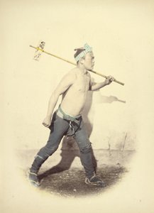 Kurier oder Postbote von Felice Beato