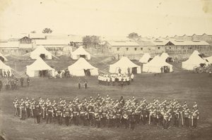 Gruppenporträt des Royal Marine Battalion