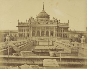 Innenraum des Kaiserbagh von Felice Beato