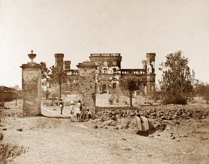 Messehaus des 32. Regiments von Felice Beato