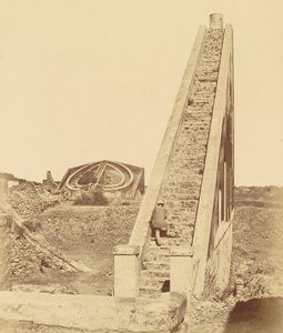 Altes Observatorium bei Delhi von Felice Beato