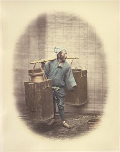 Sake-Verkäufer von Felice Beato