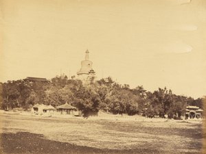 Die große Pagode im kaiserlichen Wintergartenpalast, 29. Oktober 1860