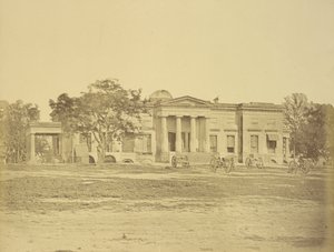 Die Tara Kothee (Sternhaus). Die Sternwarte des Königs. von Felice Beato