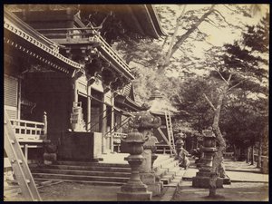 Der Tempel von Hatchiman, Kamakura