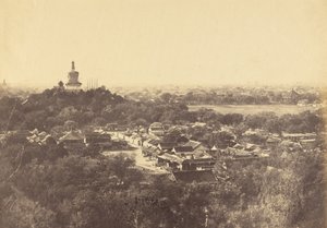 Ansicht der Gärten und des buddhistischen Tempels, Peking, Oktober 1860