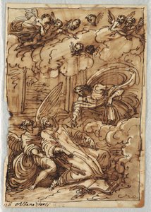 Ekstase der hl. Theresa nach Kreis von Francesco Albani von Felice Giani