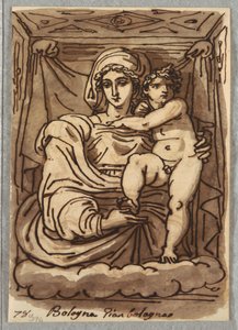 Madonna mit Kind von Felice Giani