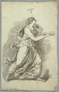 Polyhymnia, Muse der Beredsamkeit von Felice Giani