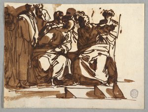 Sankt Paulus predigt, nach Raphael