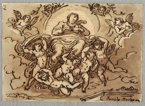 Die Verkündigung der Jungfrau, nach Guido Reni