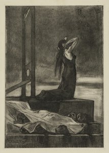 Todesstrafe: Der Schmerz des Todes von Félicien Rops