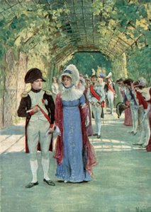 Napoleon und Marie Louise in Compiègne