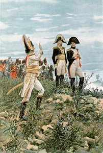 Prinz Murat grüßt den Kaiser