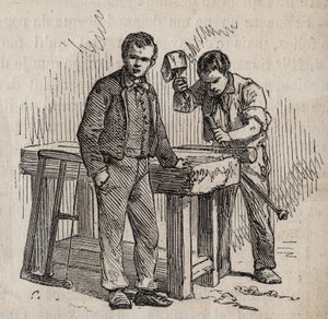 Paris - Gefängnis La Petite Roquette (Gefängnis für Frauen und Jugendliche).