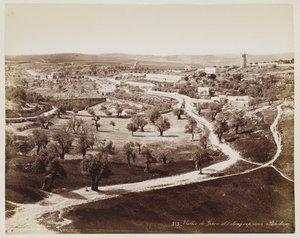 Tal von ... Palästina #313 von Félix Bonfils