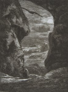 Adieu aux Karpatz, 1857 von Felix Bracquemond