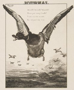 Die Ente von Felix Bracquemond